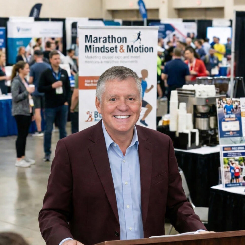 Gene Jochen at a corporate speaking event — keynote speaker and author